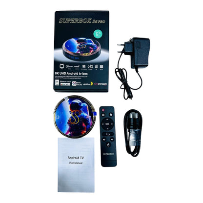 Superbox S6 Pro - H618 Allwinner Chipset | Voice Control | 8GB Ram(DDR3),128GB Rom