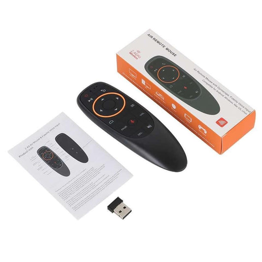 Smart Air Mouse Remote – Precision Control with Voice Input & Gyroscope