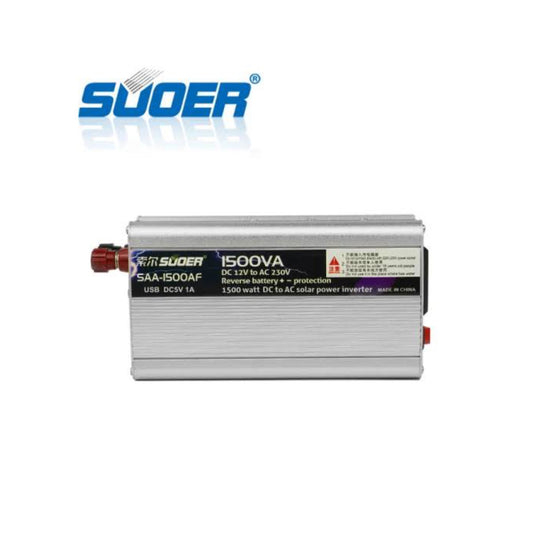 SUDER 1500W Car Inverter | 12V To 220V , DC To AC