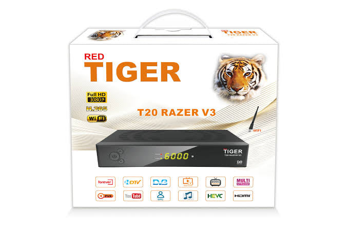 Tiger T20 Razer V3 Satellite Box | Forever | Metal Body