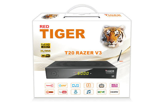 Tiger T20 Razer V3 Satellite Box | Forever | Metal Body