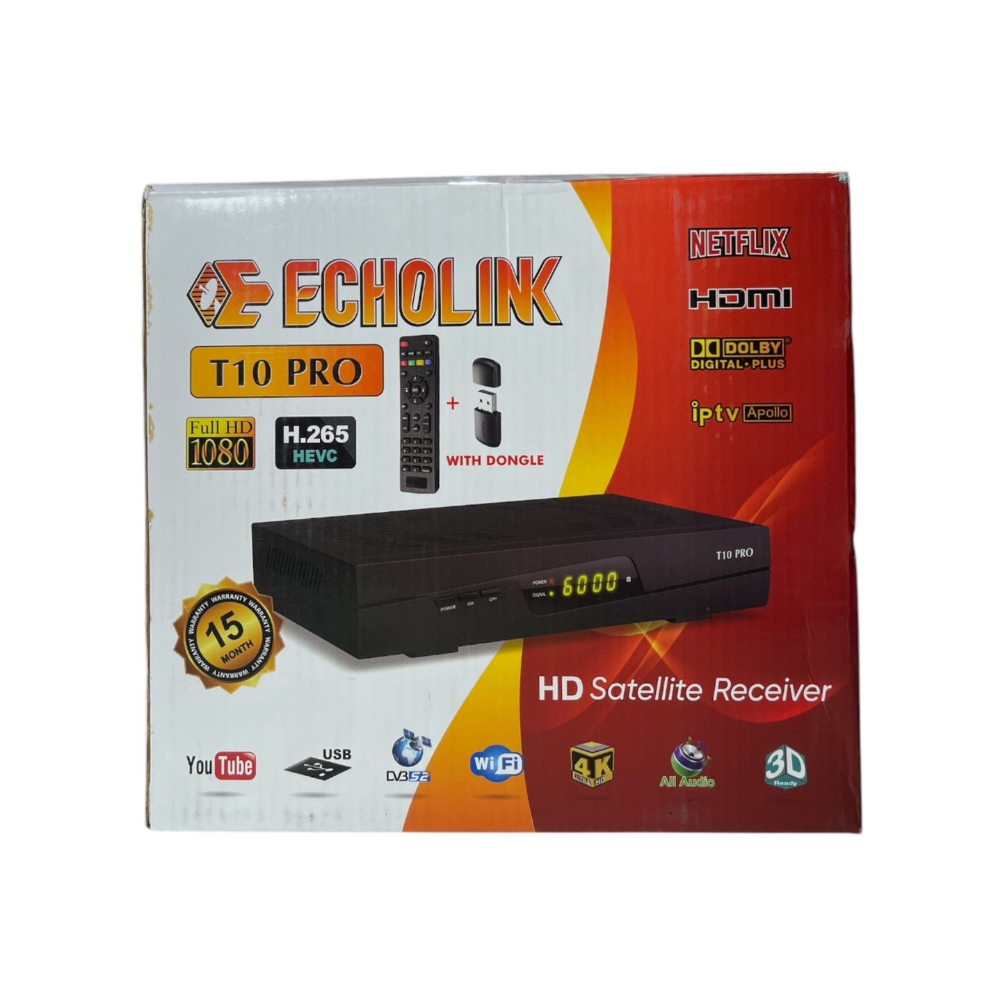 Echolink T10 Pro Box - Satellite Box | Forever Line