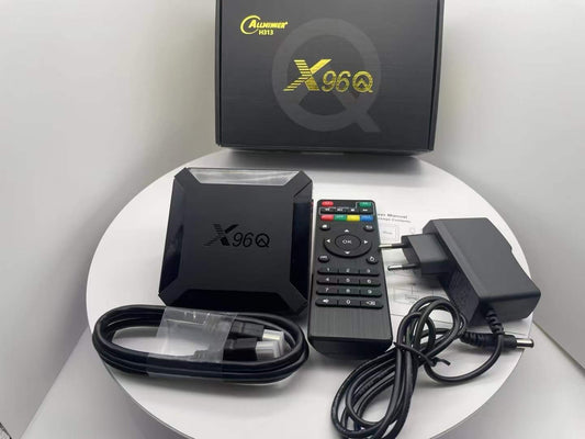 X96Q Allwinner H313 Android TV Box – 8GB RAM | 128GB ROM | Latest Android